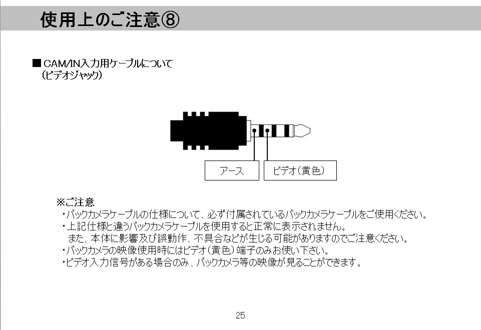 バック カメラ セール 白黒 原因