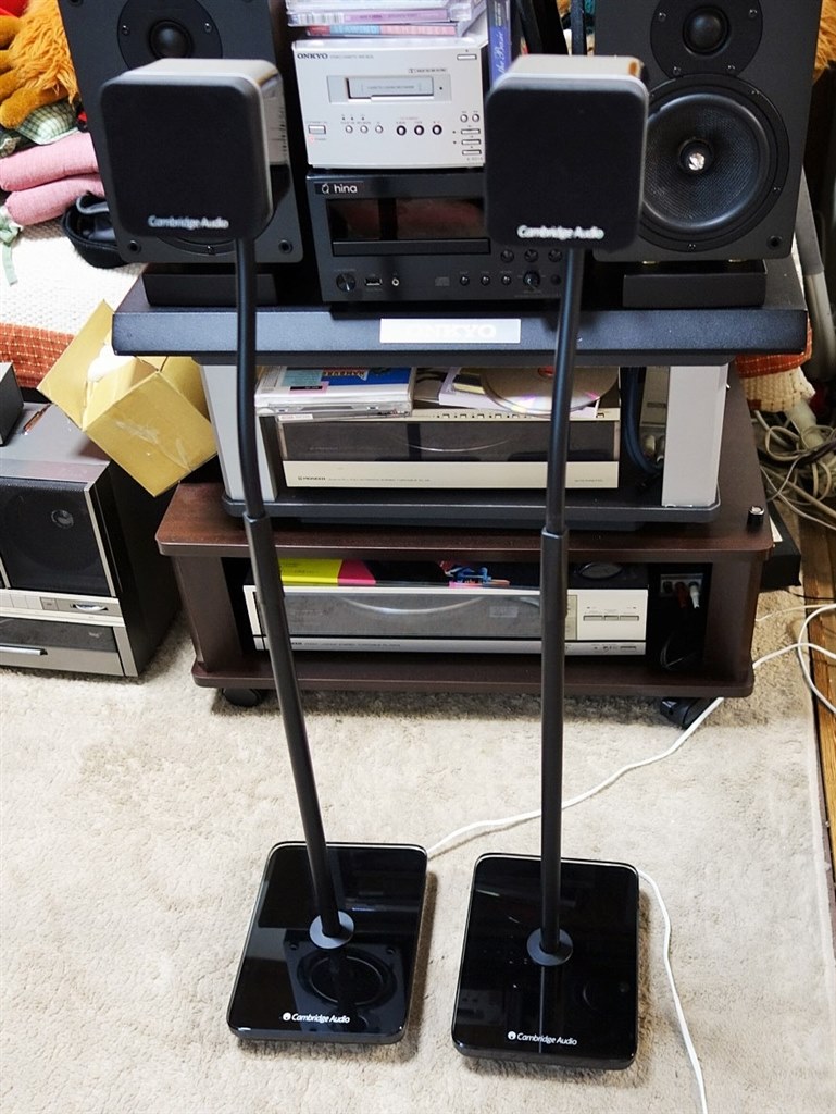 スピーカーサブウーファーCAMBRIDGE AUDIO min11、X200 - スピーカー