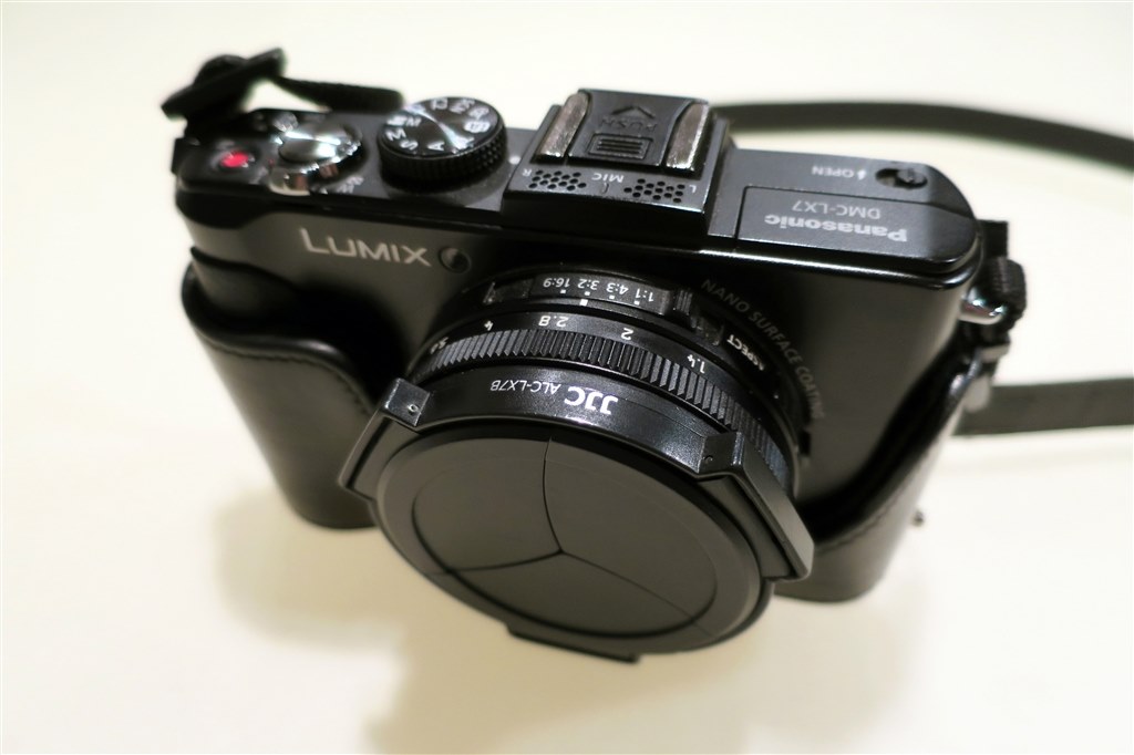 JJCオートレンズキャップの入るLX7用ケースは?』 パナソニック LUMIX