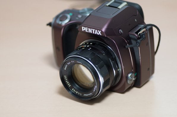 横　ペンタックスK-S1/レンズTAMRON PENTAX K-1 MarkⅡにK&F Conceptマウントアダプター KF-TRKを
