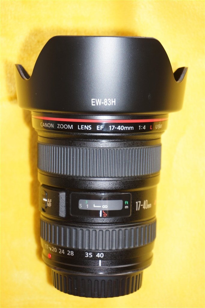 【送料込み】Canon EF17-40mm F4L USM箱純正ポーチなど揃っています