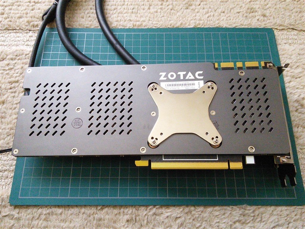 レビュー補足２（簡易水冷化）』 ZOTAC ZOTAC GeForce GTX 980 AMP ...