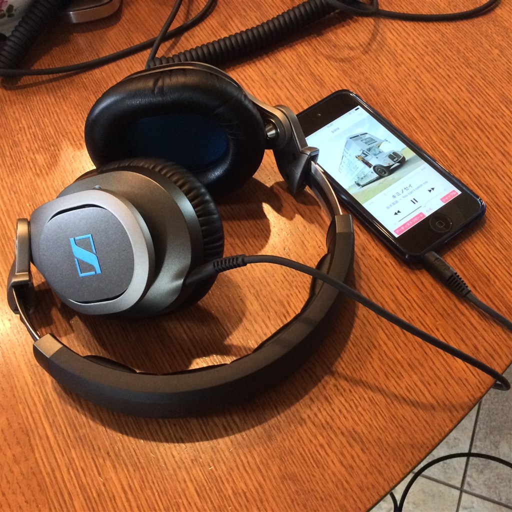 HD598用ケーブルが使えました♪』 ゼンハイザー HD8 DJ の HD598用ケーブルが使えました♪』 ゼンハイザー HD8 DJ の