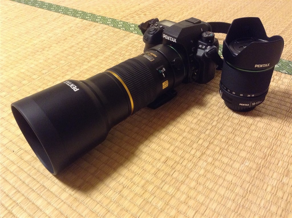 K-XにDA☆ 300㎜を付けた時の解像度』 ペンタックス smc PENTAX