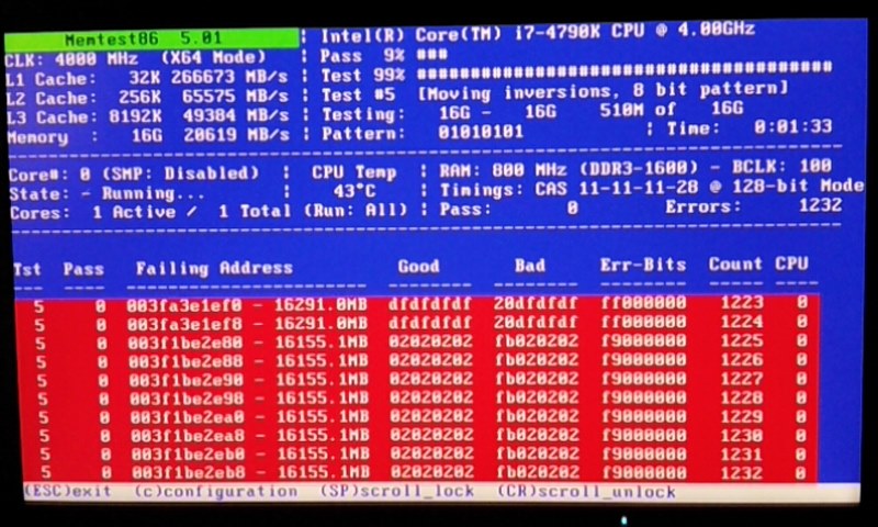 メモリエラーが発生しました。原因を教えて下さい。』 Team