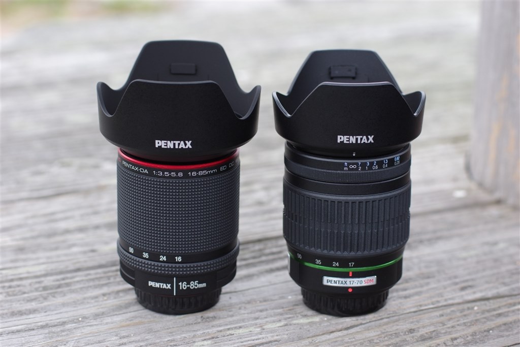 DA17－70と比較してみました。』 ペンタックス HD PENTAX-DA 16