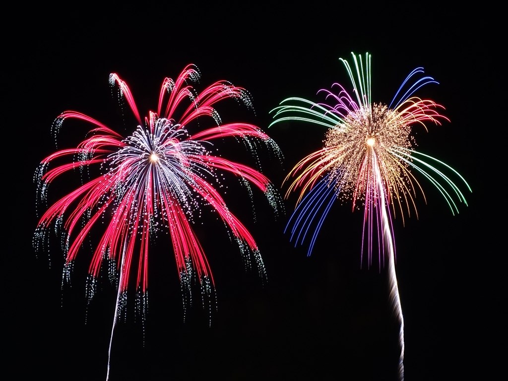 花火写真 2枚セット 25 花火撮影が楽しいカメラですね♪』 SONY サイバーショット DSC