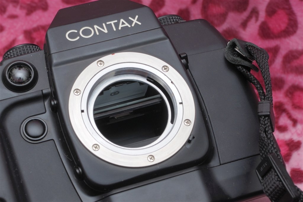 コンタックス CONTAX AX ミラーずれなし、AF・シャッターOK・元箱付き