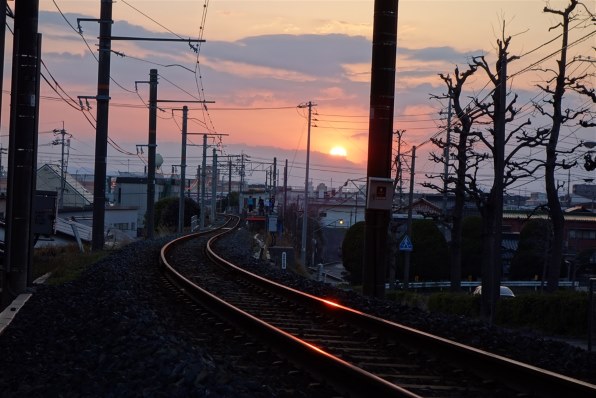 鉄道写真作例『てつのみち』V11 ゆく年くる年寒風の中を走れ