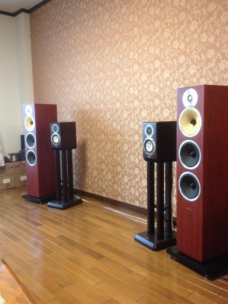 B&W CM9 ローズナット　スピーカー　ペア 満足しています』 Bowers & Wilkins CM9 S2 [ローズナット 単品] の