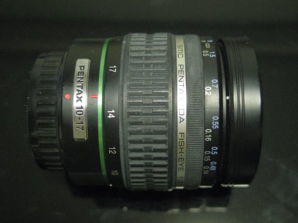 ペンタックス smc PENTAX-DA FISH-EYE 10-17mmF3.5-4.5ED (IF)の