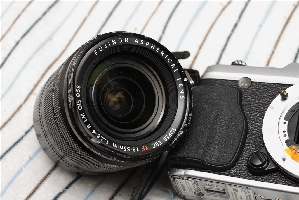 大破しました…』 富士フイルム FUJIFILM X-E2 レンズキット のクチコミ