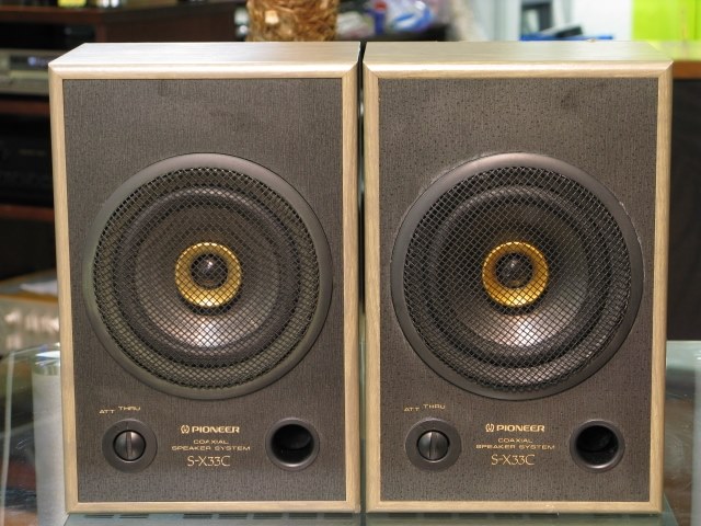 PIONEER S-X33C パイオニア 古くさ 同軸スピーカー 希少品