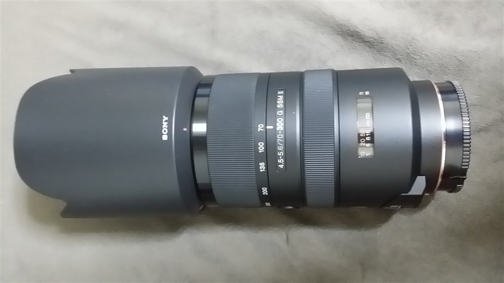 Ⅱ型の変更点』 SONY 70-300mm F4.5-5.6 G SSM II SAL70300G2 の