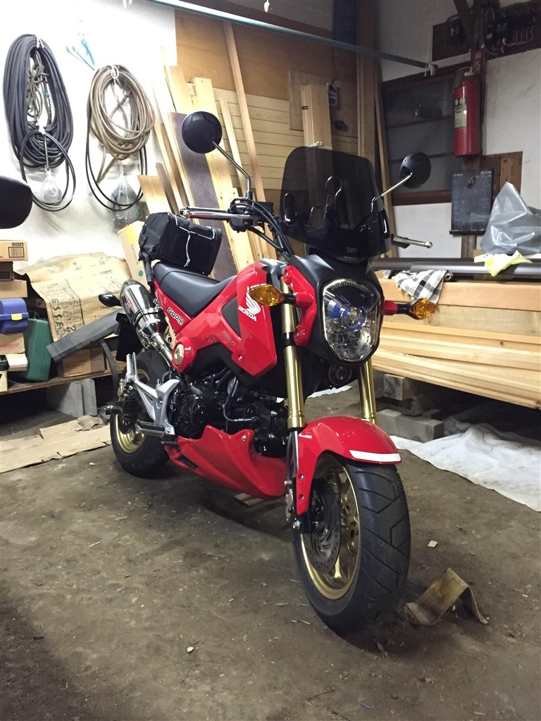 スクリーンを付けました ホンダ グロム のクチコミ掲示板 価格 Com