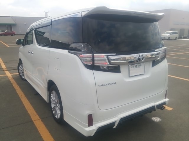 納車 Z-A EDITION 白 4WD』 トヨタ ヴェルファイア 2015年モデル