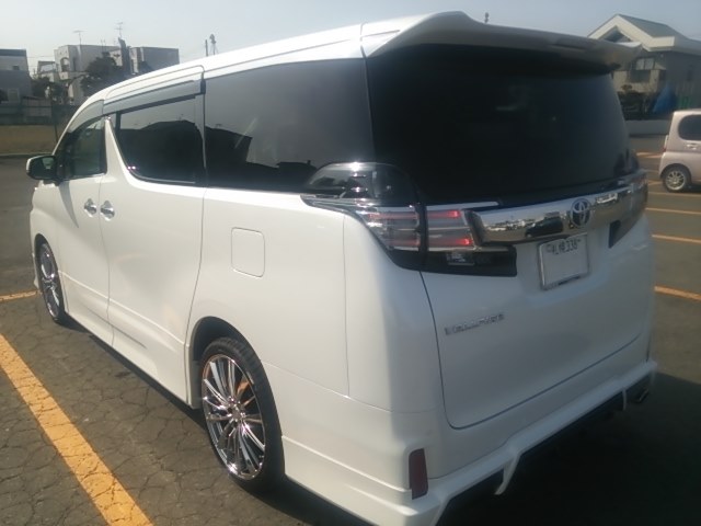 納車 Z-A EDITION 白 4WD』 トヨタ ヴェルファイア 2015年モデル