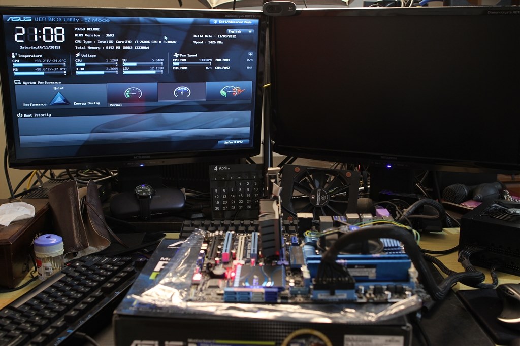 BIOS起動が安定しません。』 ASUS P8Z68 Deluxe のクチコミ掲示板