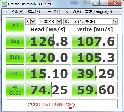 セマフォがタイムアウトしました Cfd Cssd S6t128nhg5q のクチコミ掲示板 価格 Com