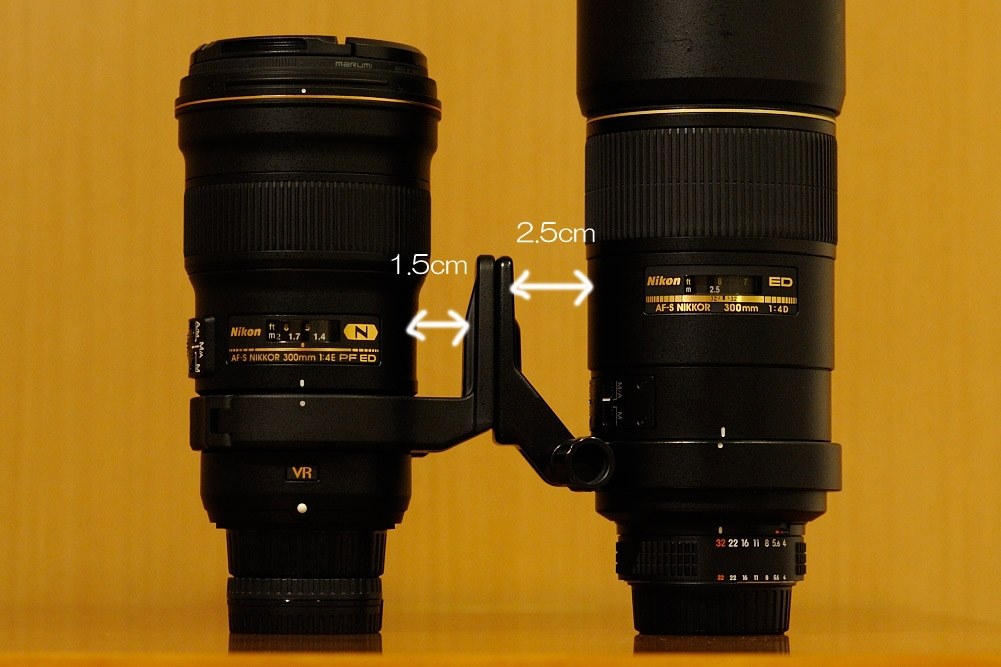 KIRKの三脚座が発売』 ニコン AF-S NIKKOR 300mm f/4E PF ED VR