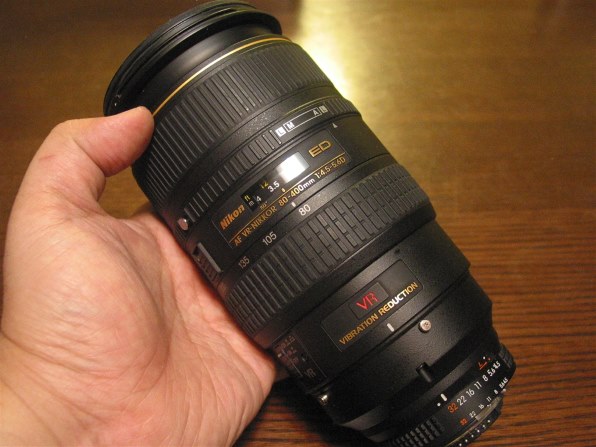 ニコン Ai AF VR Zoom-Nikkor 80-400mm f/4.5-5.6D EDのクチコミ ...