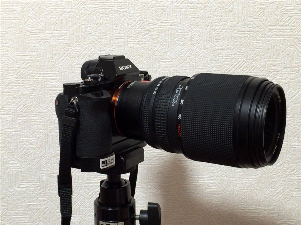 三脚穴とマウント部の剛性について』 SONY α7S ILCE-7S ボディ の