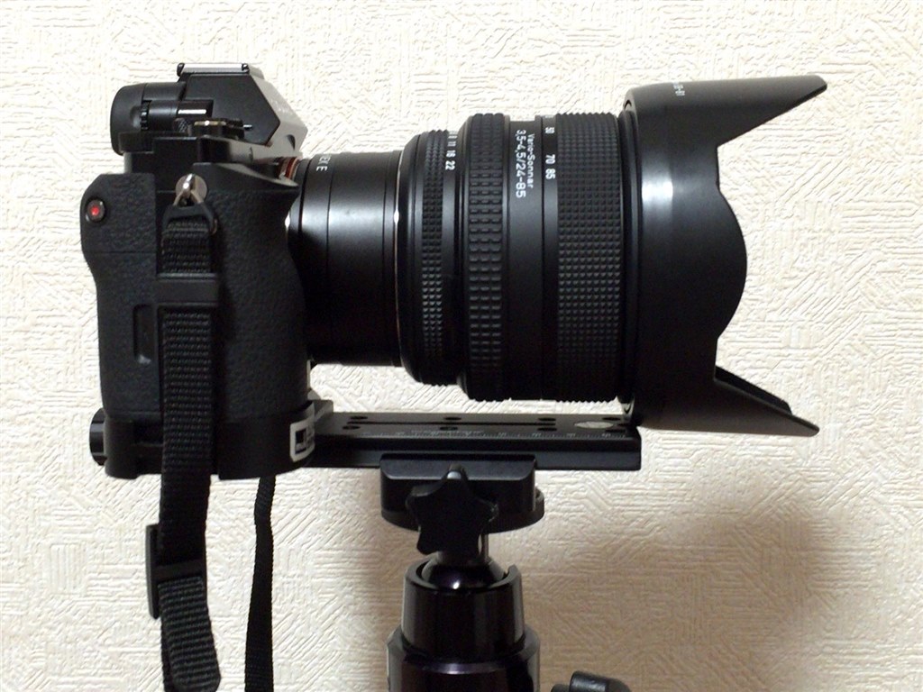 三脚穴とマウント部の剛性について』 SONY α7S ILCE-7S ボディ
