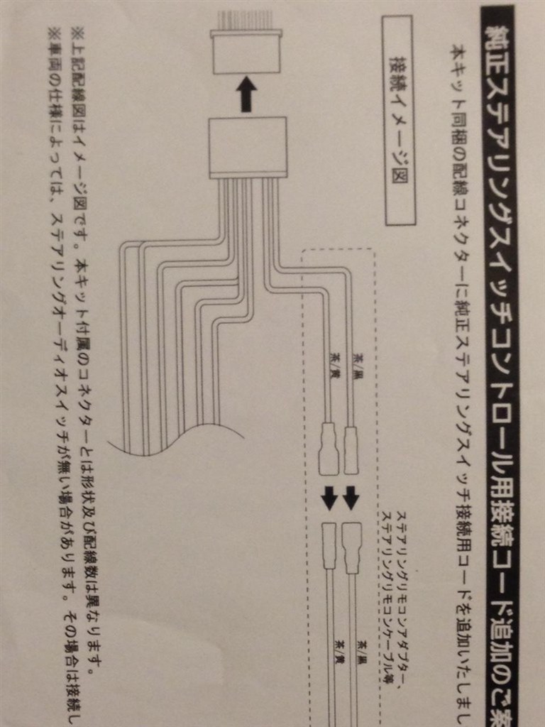 純正ステアリングスイッチへの取り付け方が分からない』 ケンウッド 彩速ナビ MDV-Z702 のクチコミ掲示板 - 価格.com