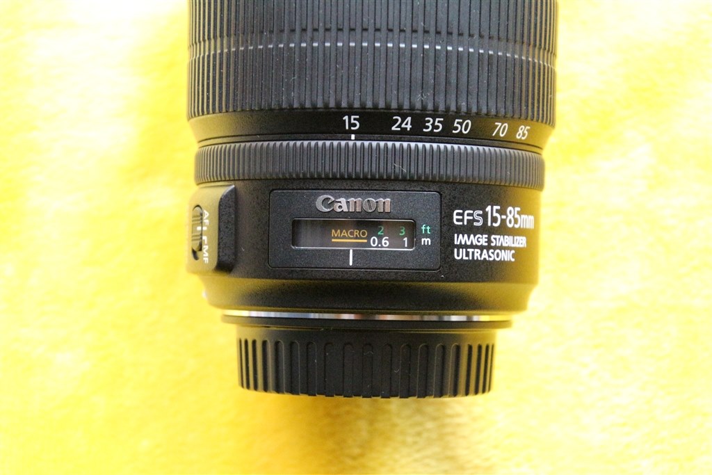 マクロモードの設定方法』 CANON EF-S15-85mm F3.5-5.6 IS USM の