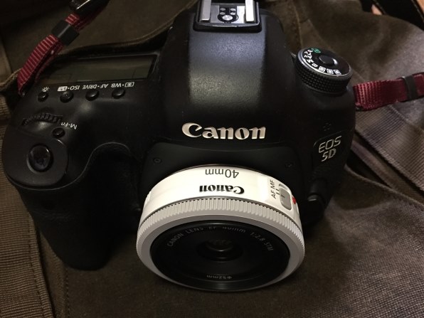 白パンケーキと中級機種』 CANON EF40mm F2.8 STM のクチコミ