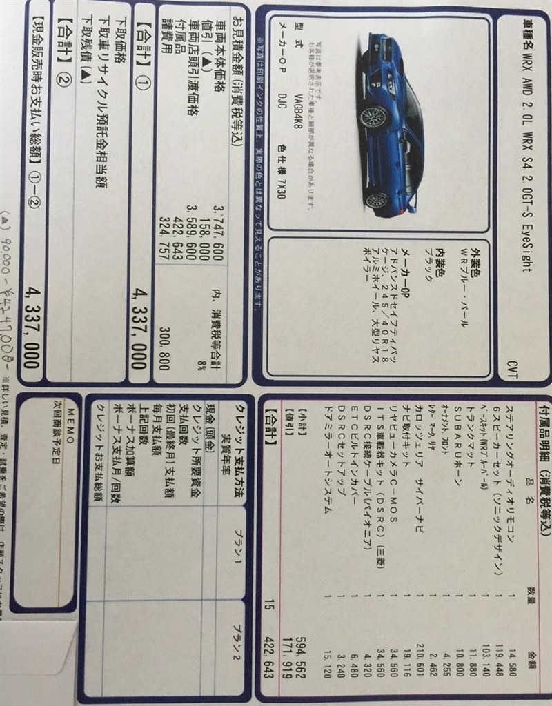 値引きについてご教授お願いします スバル Wrx S4 のクチコミ掲示板 価格 Com 値引きについてご教授お願いします スバル Wrx S4 のクチコミ掲示板 価格 Com