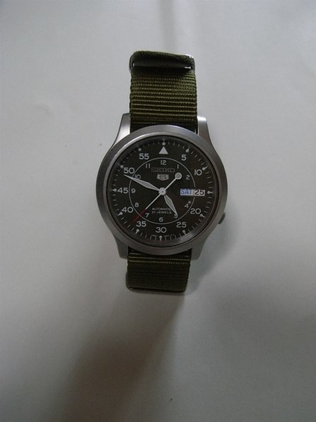 期間限定　セイコー5 ミリタリーデイデイト自動巻 海外モデル SNK805K2 セイコー5 ミリタリーデイデイト自動巻 海外モデル SNK805K2