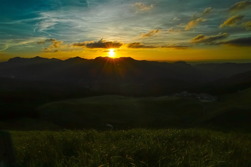 高原の夕景。リコー・ワイドコンバーションGW-3使用。』 シグマ SIGMA