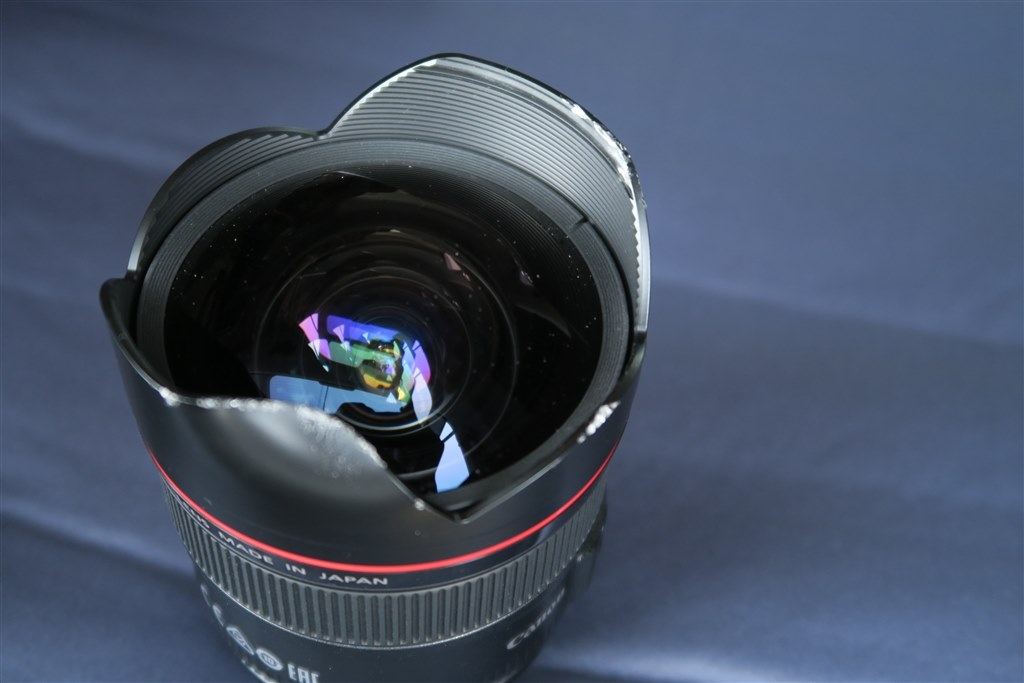 フードの交換とシリアルバナー』 CANON EF14mm F2.8L II USM の フードの交換とシリアルバナー』 CANON EF14mm F2.8L II USM の