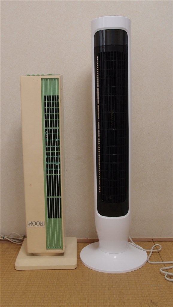 HITACHI HSF-DC900 スリムファン 日立扇風機 HSF-DC900 1987年のHK-100KUと比較』 日立 HSF-DC900 の