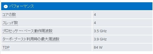 CPU  intel  CORE  i5-4690  管理番号103