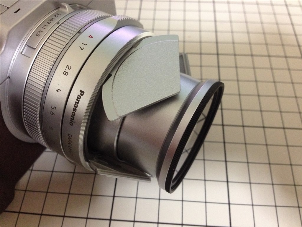 薄いプロテクトフィルタを見つけました』 パナソニック LUMIX DMC 