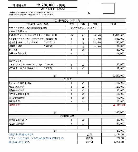 バナ様 お見積もり 104116-13-