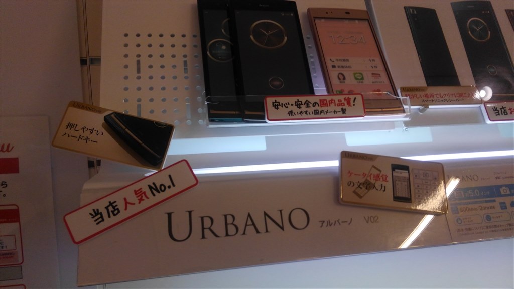 Aquos Serie Mini Shv31 との比較 京セラ Urbano V02 Au のクチコミ掲示板 価格 Com