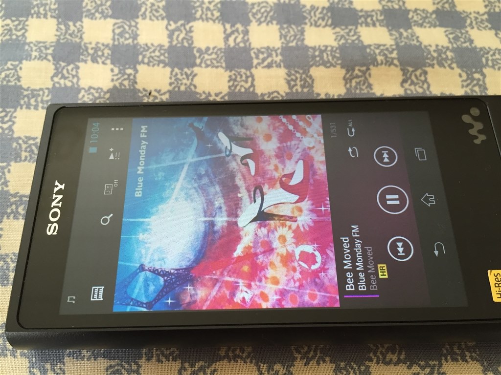 NW-ZX2のロック画面』 SONY NW-ZX2 [128GB] のクチコミ掲示板 - 価格.com