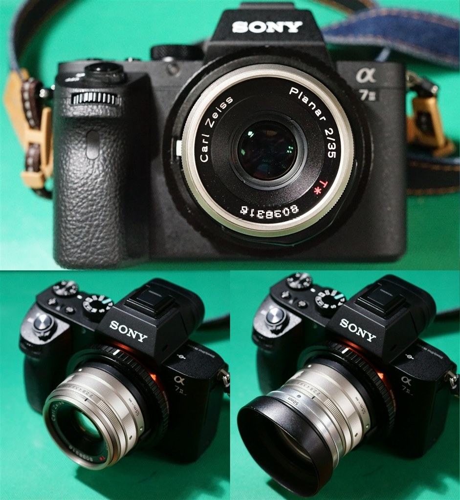 CONTAX G Planar 35mm F2 の最短撮影距離を半分に！』 SONY α7 II ILCE