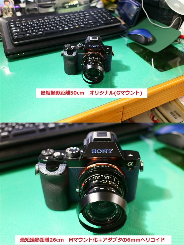 CONTAX G Planar 35mm F2 の最短撮影距離を半分に！』 SONY α7 II ILCE