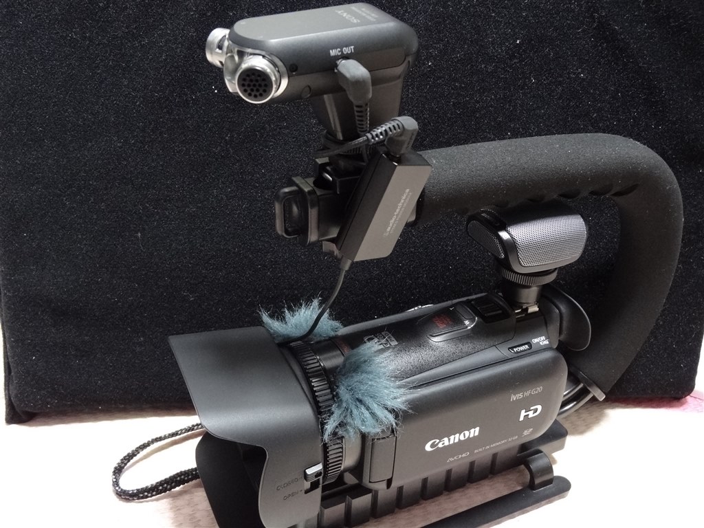 カメラマイクについて。』 CANON iVIS HF G20 のクチコミ掲示板 - 価格.com