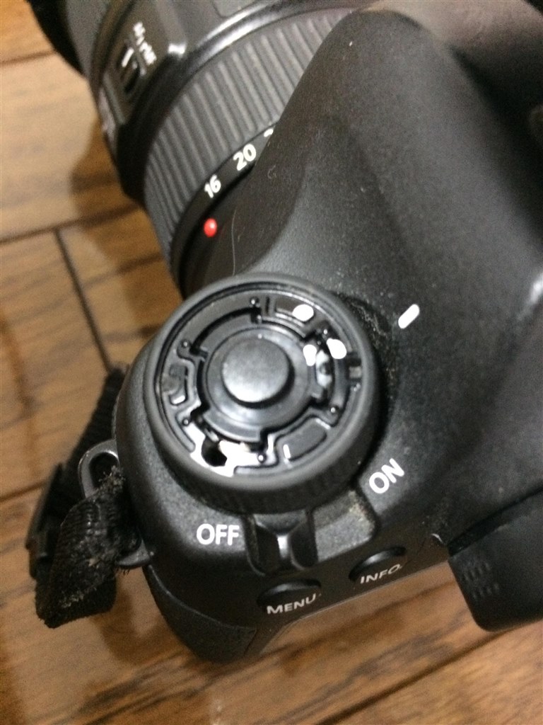 モードダイヤル紛失』 CANON EOS 7D EF-S15-85 IS U レンズキット の