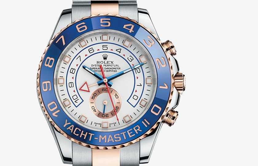 火拳のエース ロレックス ヨットマスターII SS×エバーRGコンビ ベンツ針