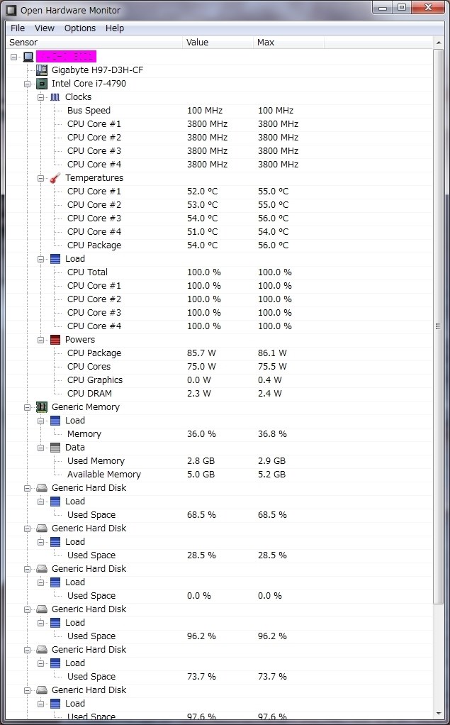 こんなもんですか？』 インテル Core i7 4790 BOX のクチコミ