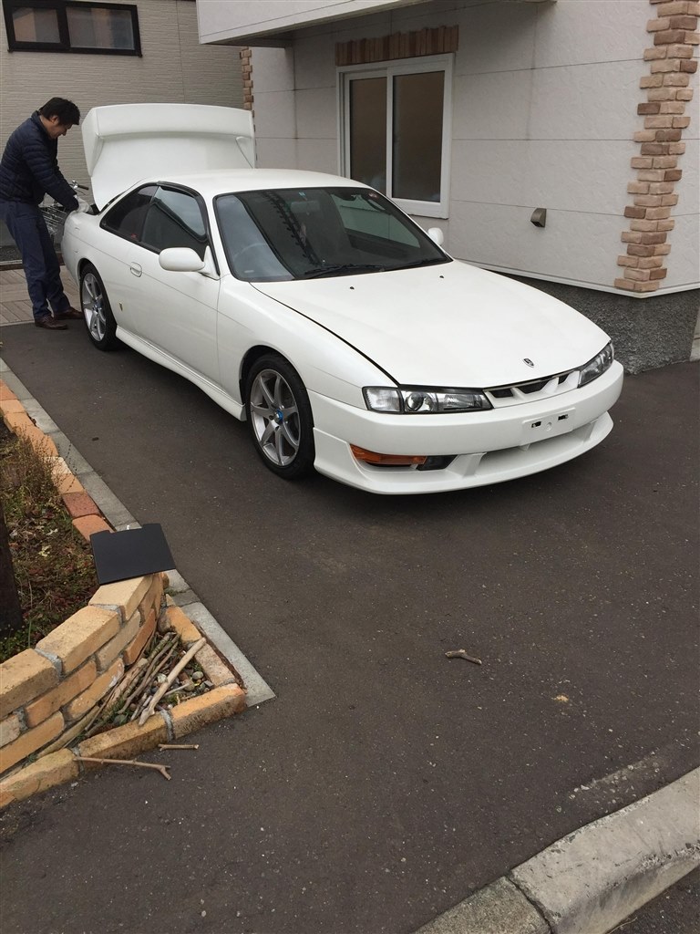 s14シルビア　書類あり　放置車両