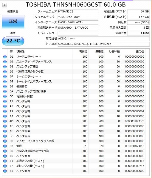 東芝 Thnsnh060gcst投稿画像 動画 価格 Com