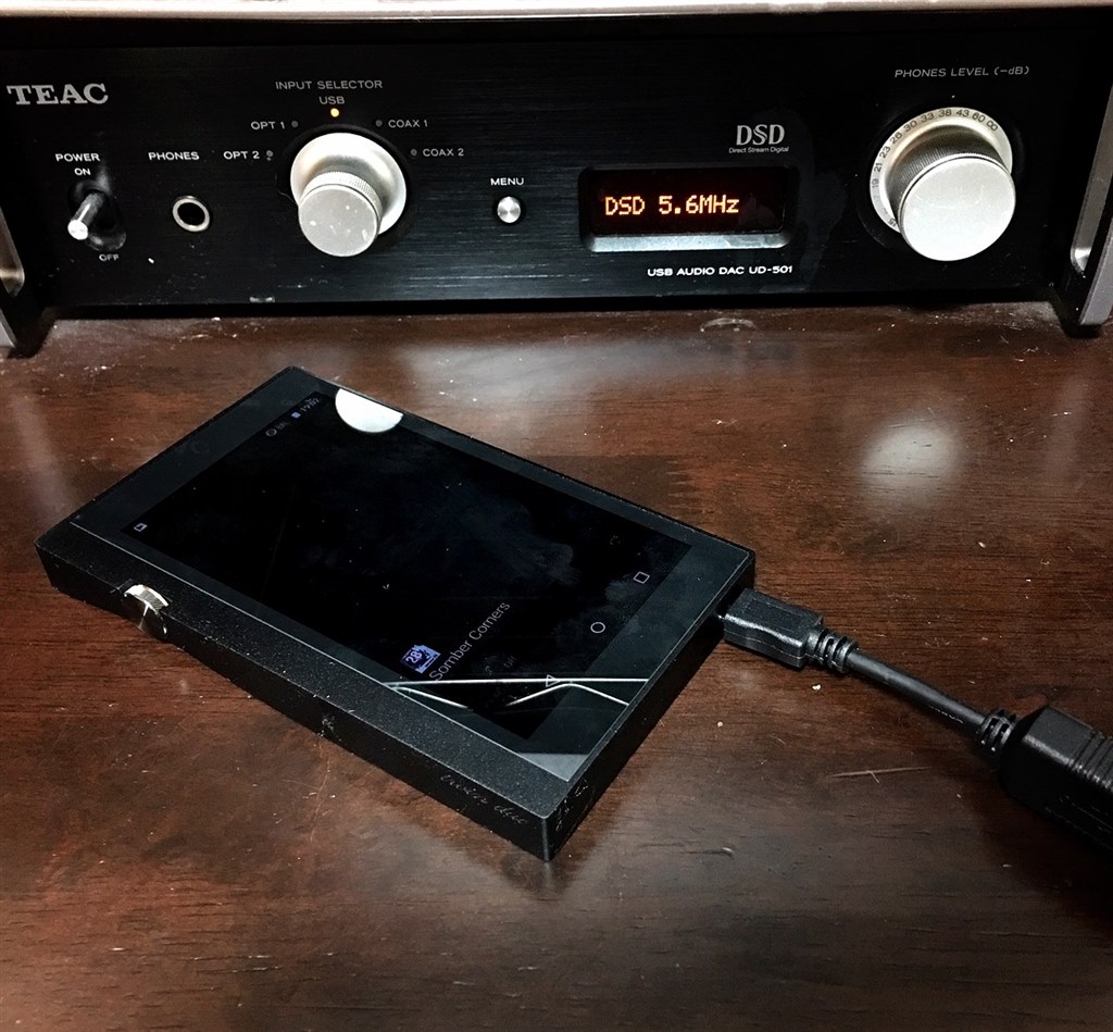 Teac Ud 501とのotg接続 Onkyo Dp X1 32gb のクチコミ掲示板 価格 Com