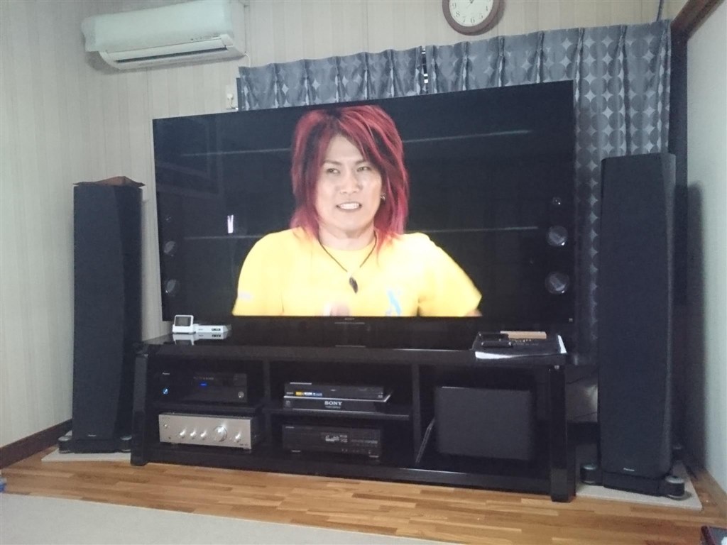 テレビ台 kj Amazon｜壁寄せテレビスタンド ナチュラル 約幅84x奥行54.8x高さ